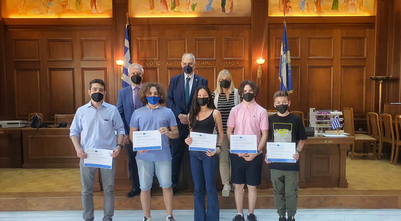 2η Θέση για το Σχολείο μας στον Διεθνή Σχολικό Διαγωνισμό| Τhink smart· Create green