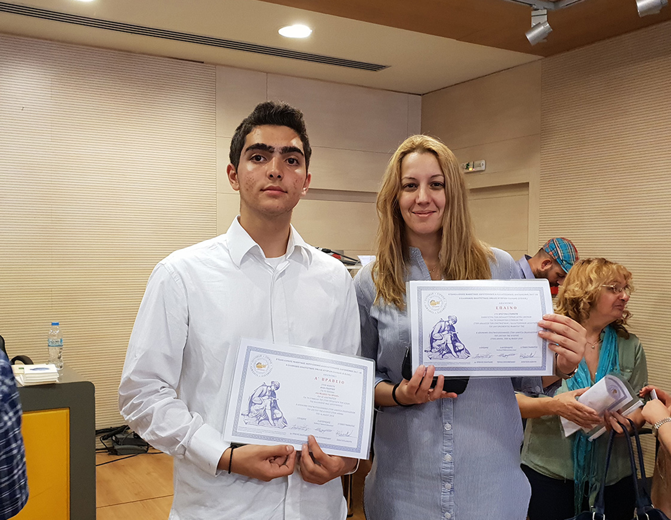 Βραβείο για τον μαθητή του Γυμνασίου μας, Ηλία Γεωργίου