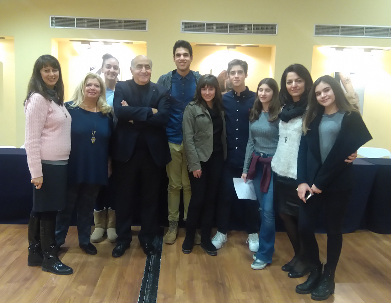 Ο maître του ιστορικού μυθιστορήματος, Ζιλμπέρ Σινουέ στο Σχολείο μας