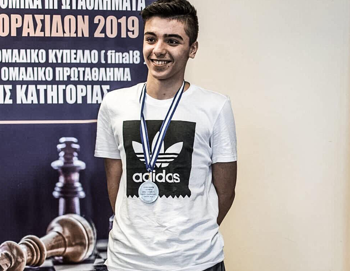 ΠΑΝΕΛΛΗΝΙΟ ΑΤΟΜΙΚΟ ΠΡΩΤΑΘΛΗΜΑ ΣΚΑΚΙ: “ΠΑΡΤΙΔΑ” ΝΙΚΗΣ ΓΙΑ ΤΟΝ ΡΟΔΟΛΦΟ ΣΤΑΜΑΤΙΟΥ