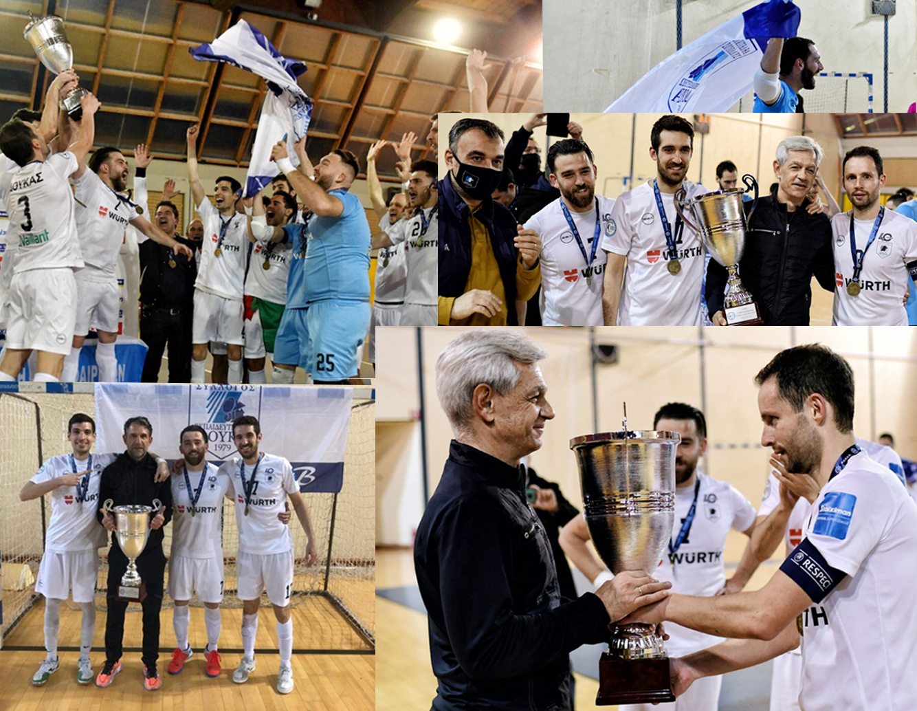 ΠΡΩΤΑΘΛΗΤΗΣ ΕΛΛΑΔΑΣ ΣΤΟ FUTSAL Ο Α.Σ.Ε.Δ. ΜΕ ΠΑΙΚΤΕΣ ΠΑΛΙΟΥΣ ΚΑΙ ΝΕΟΥΣ ΜΑΘΗΤΕΣ ΤΩΝ ΕΚΠΑΙΔΕΥΤΗΡΙΩΝ ΜΑΣ!