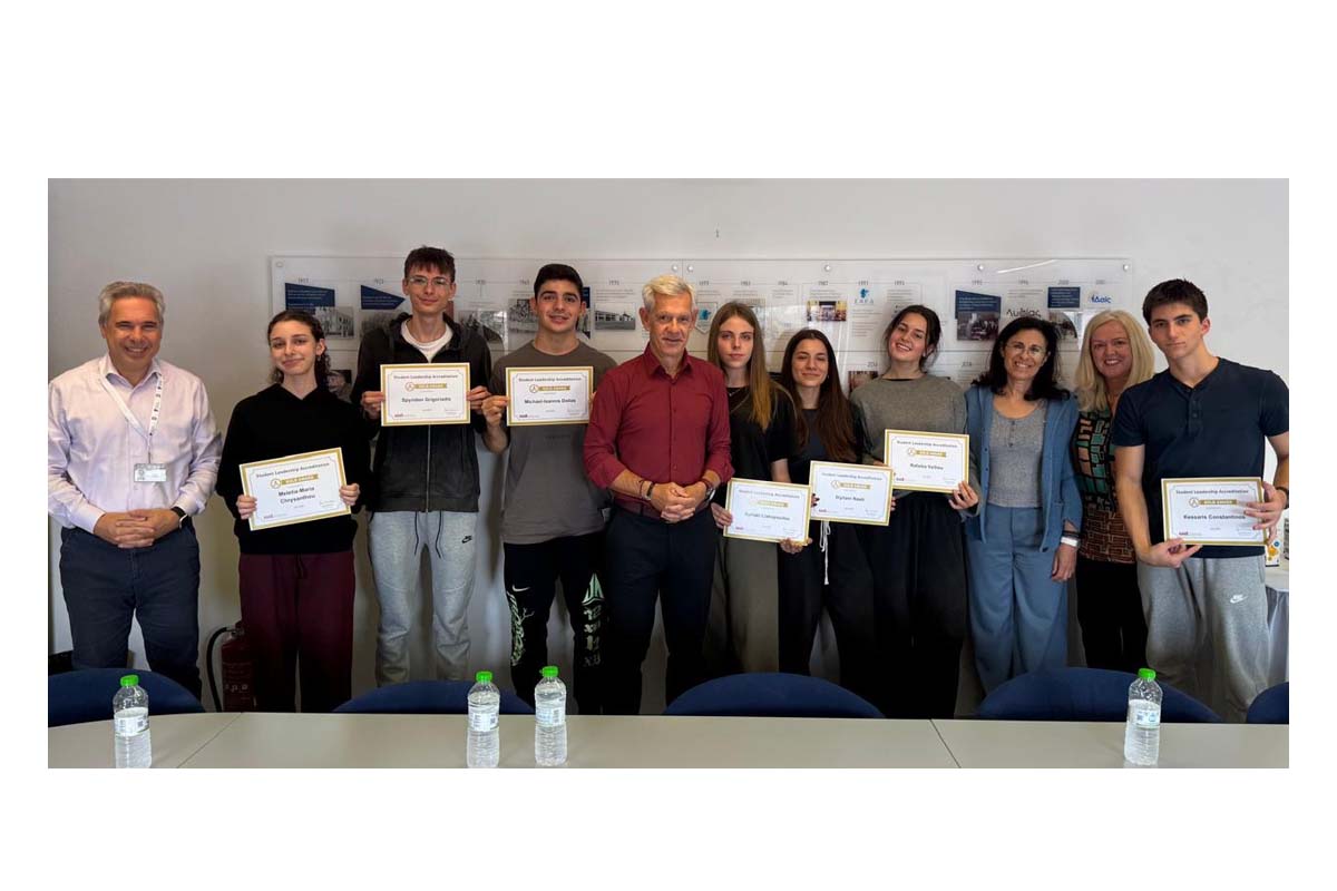 SLA GOLD| Student Leadership Accreditation: 9 μαθητές μας πιστοποιήθηκαν για τις ηγετικές τους δεξιότητες