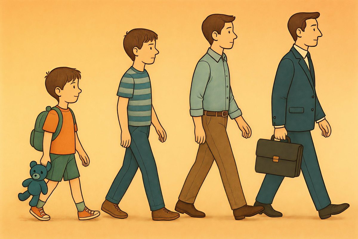 Από την παιδικότητα… στην ενηλικίωση