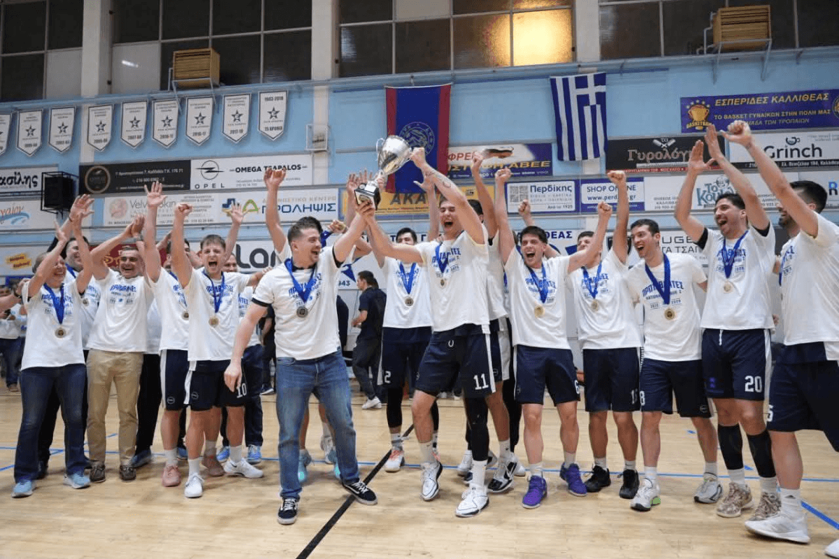Μπάσκετ Ανδρών: Πανηγυρική άνοδος στη National League 1