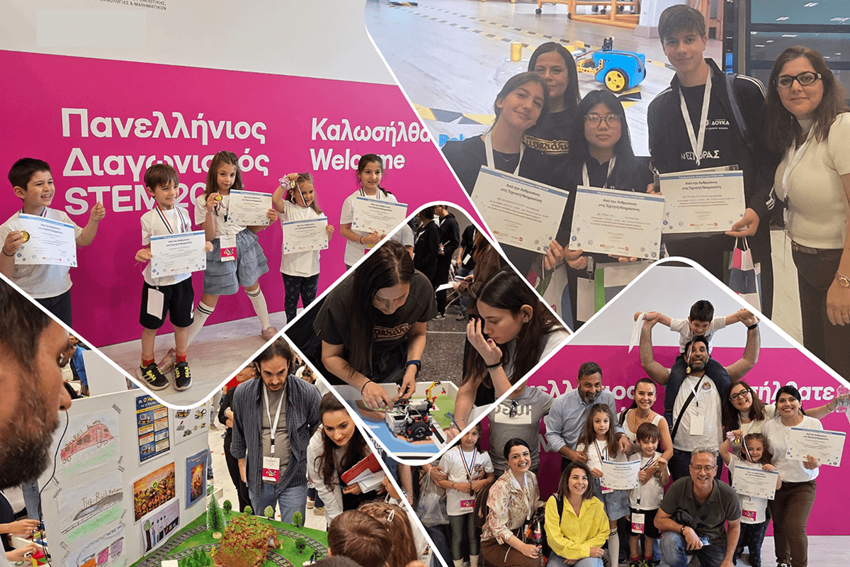 Πανελλήνιος Διαγωνισμός STEM 2026: Διπλή Dιάκριση για τα Εκπαιδευτήριά μας