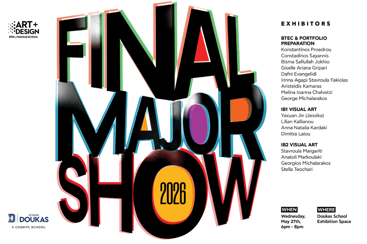 Final Major Show 2026: Έκφραση, Δημιουργία, Αυθεντικότητα